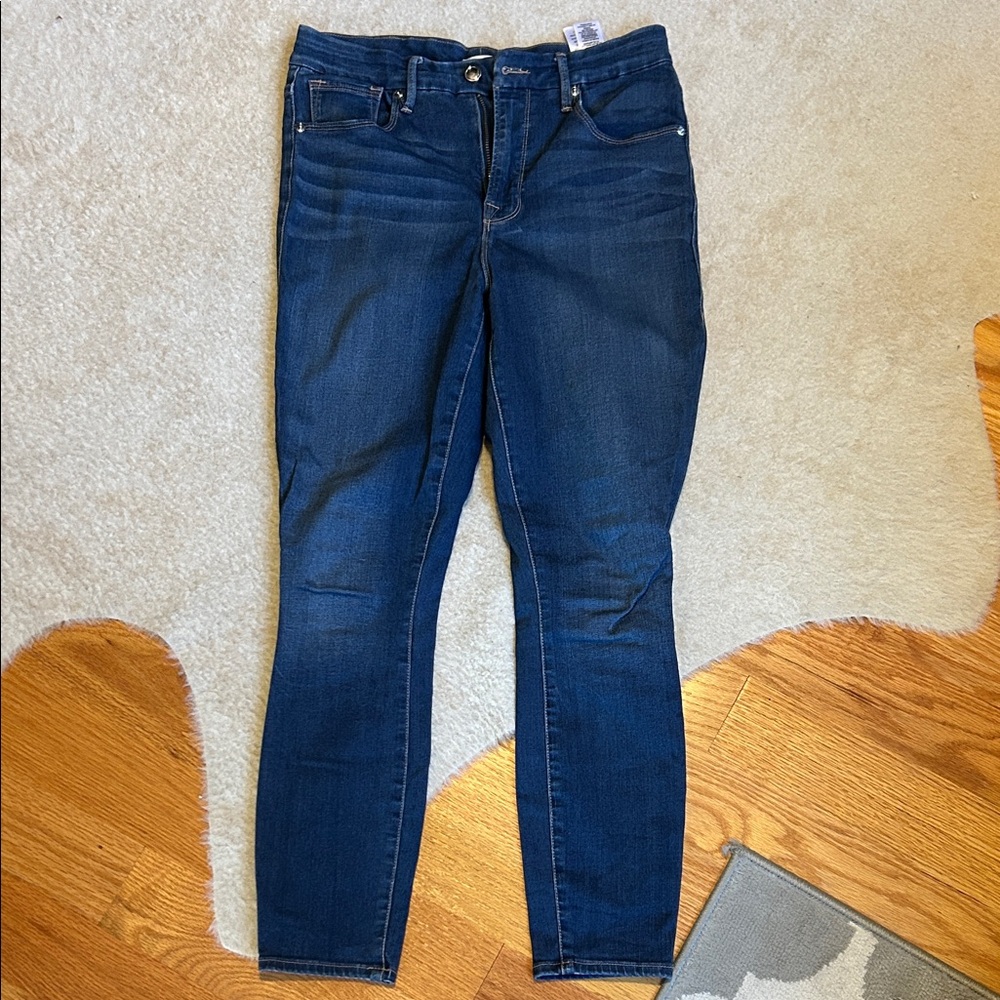 Good American Dark Blue Skinny Jeans